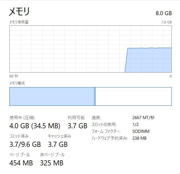 新しいバッテリー、10世代、高速、フルHD、Dynabook G8 8/256