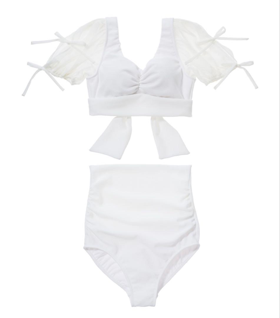 San-ai Resort×PEACH JOHNコラボ　ナイスバディ水着　白9M