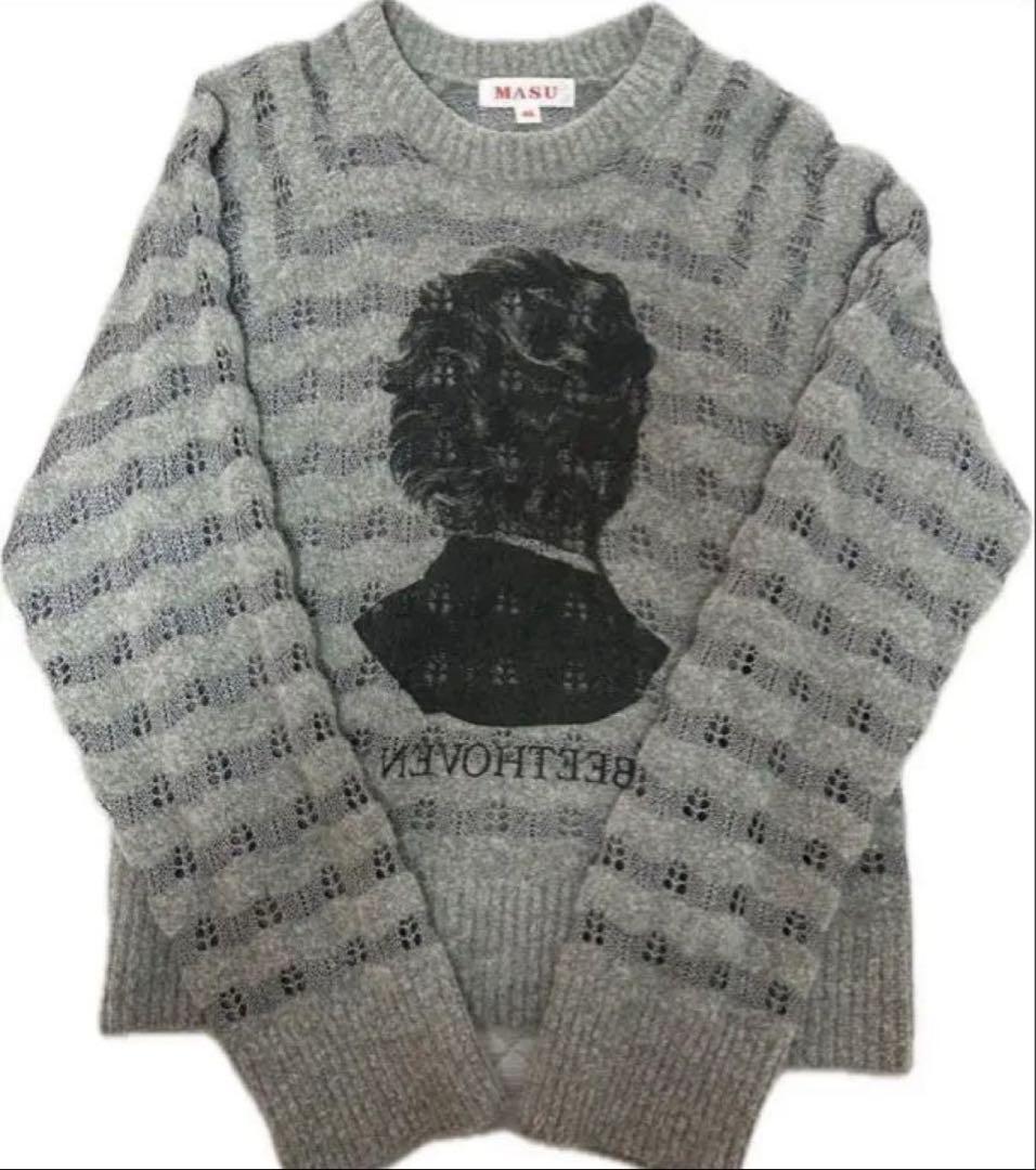トップス MASU 22AW reverse beethoven sweater 44