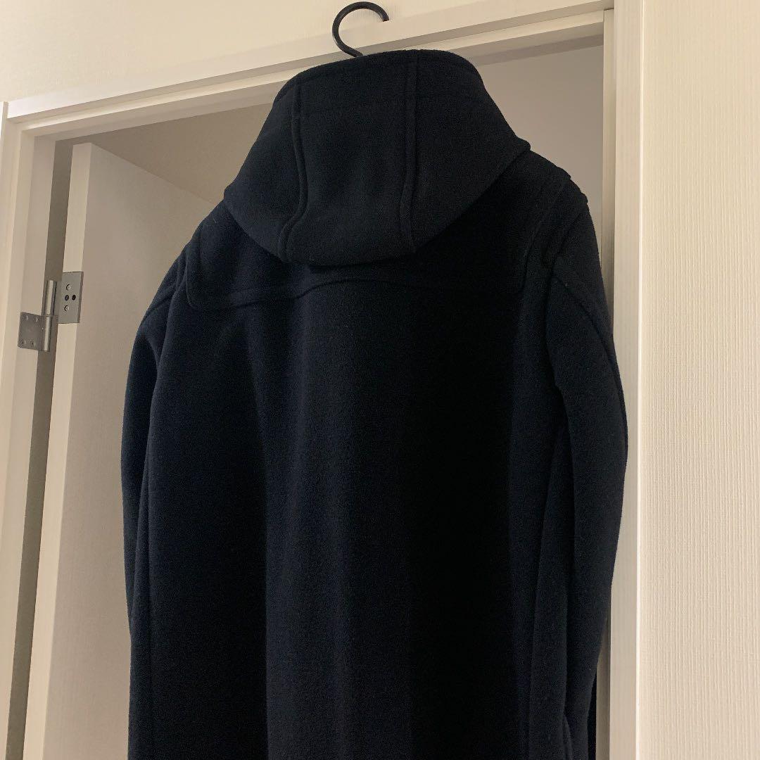 UNITED ARROWS 黒 ダッフルコート フード付き