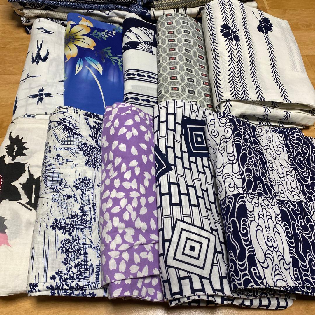 訳あり❗️リメイク 素材用 浴衣 50枚セット まとめ売り 一掃SALE