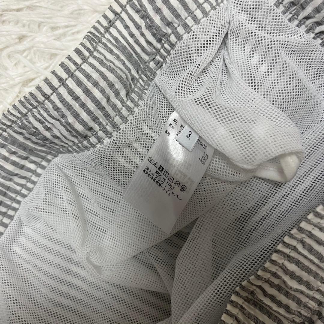 現行モデル トムブラウン Thom Browne ハーフパンツ ストライプ 水着