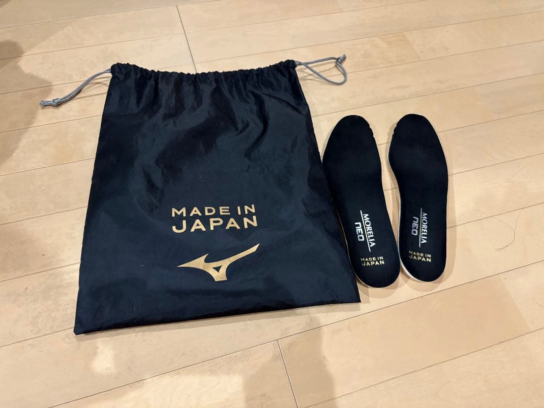 Mizuno ブラック サッカーシューズ スパイク