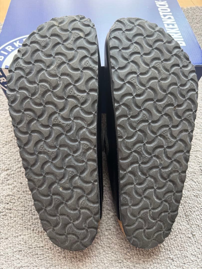 BIRKENSTOCK boston ボストン スムースレザー　ブラック43