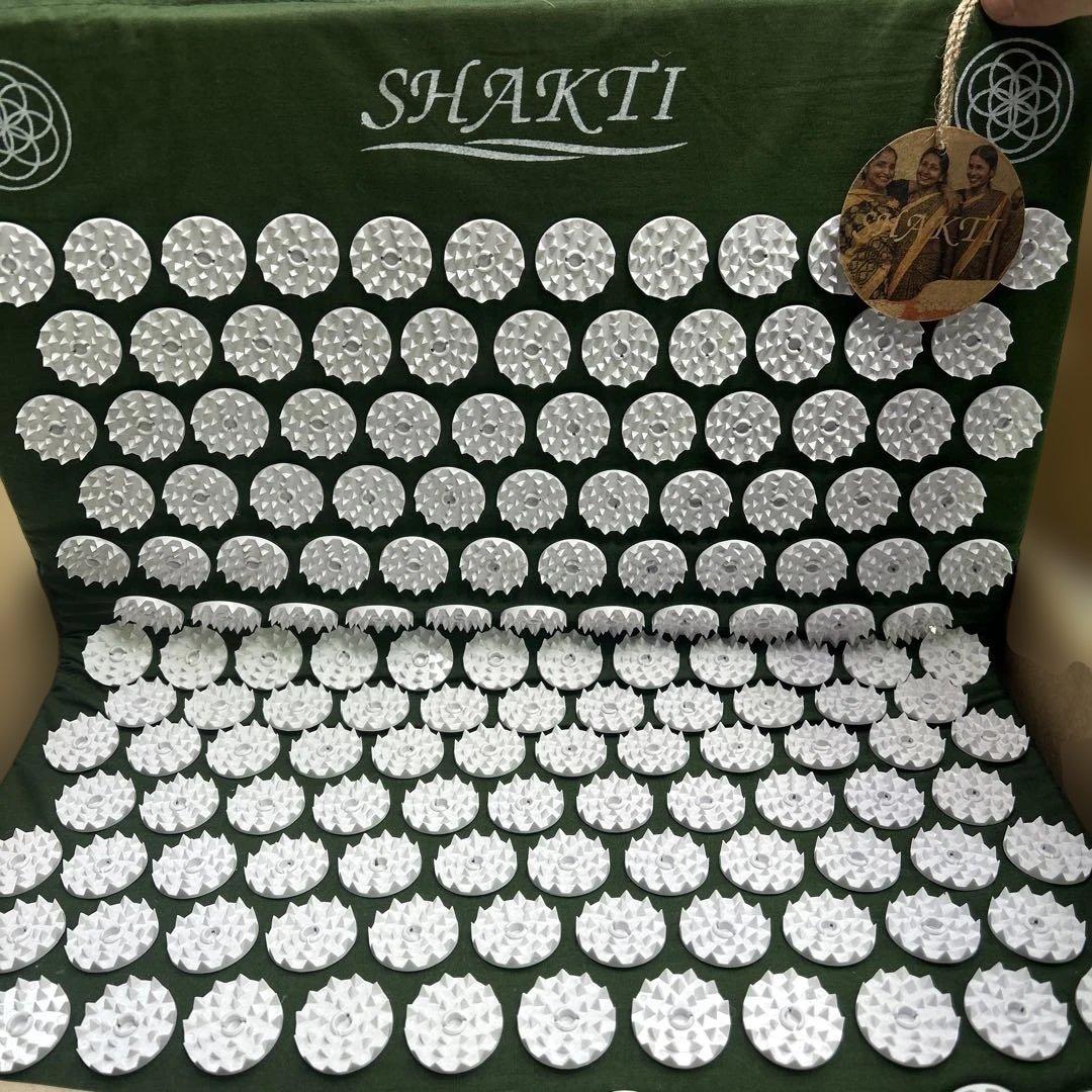 6801【新品同様】シャクティマット ピローセット グリーン レベル1