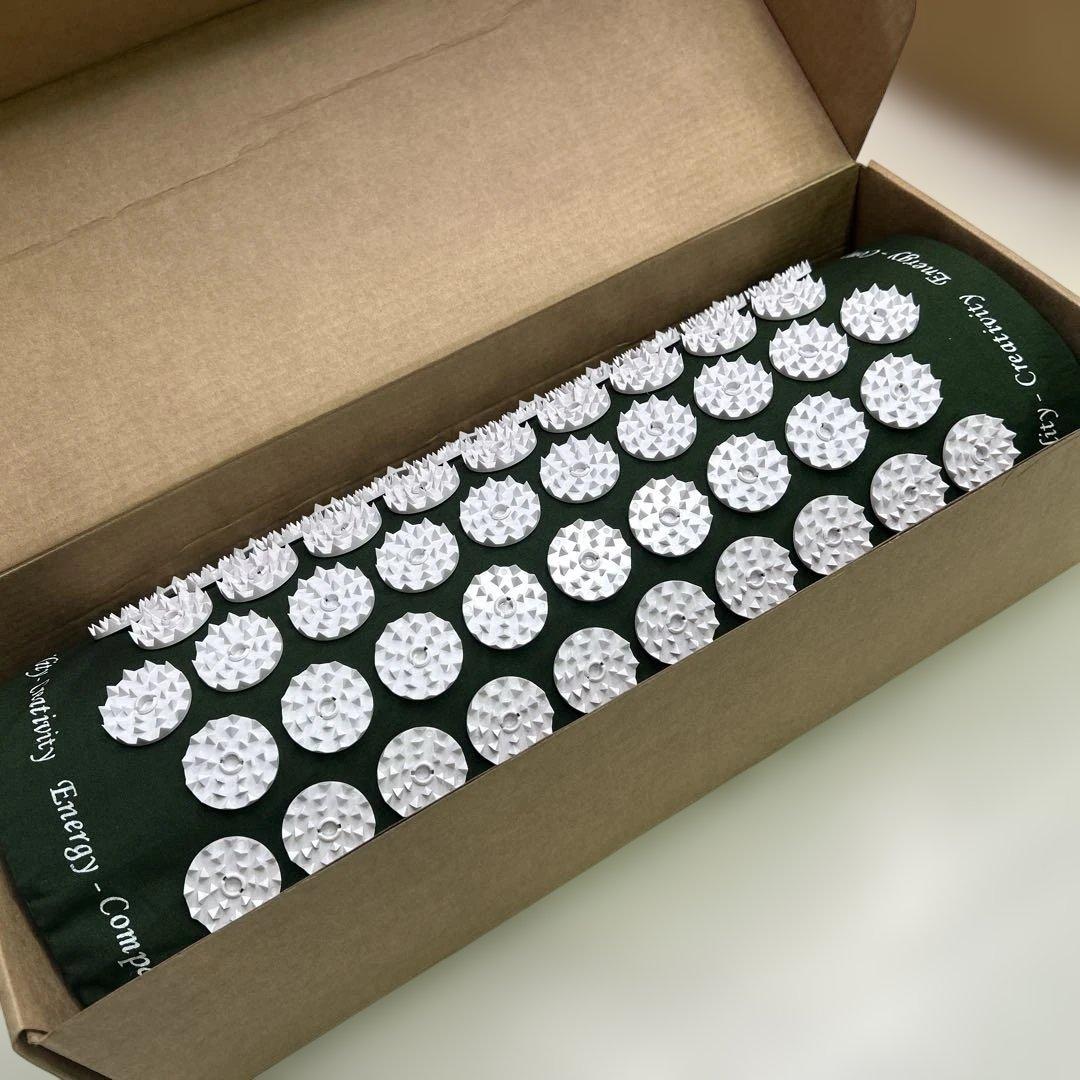 6801【新品同様】シャクティマット ピローセット グリーン レベル1