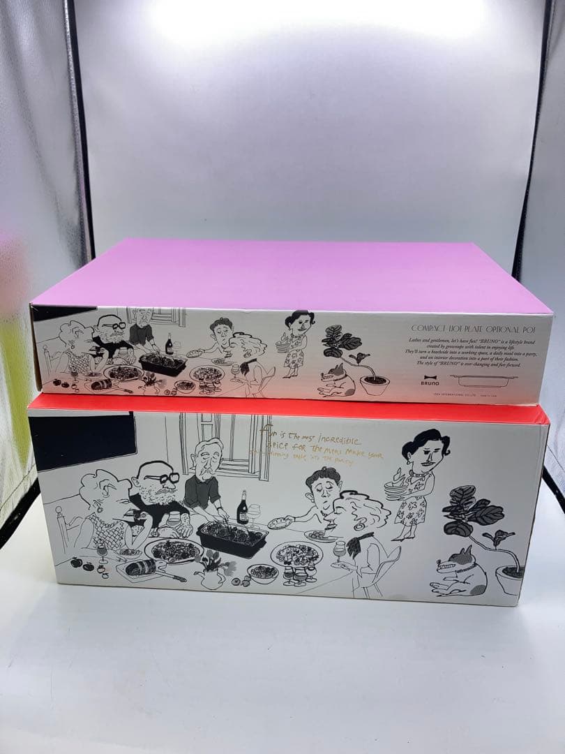 BRUNO ブルーノ　コンパクトホットプレート　セラミックコート鍋　セット