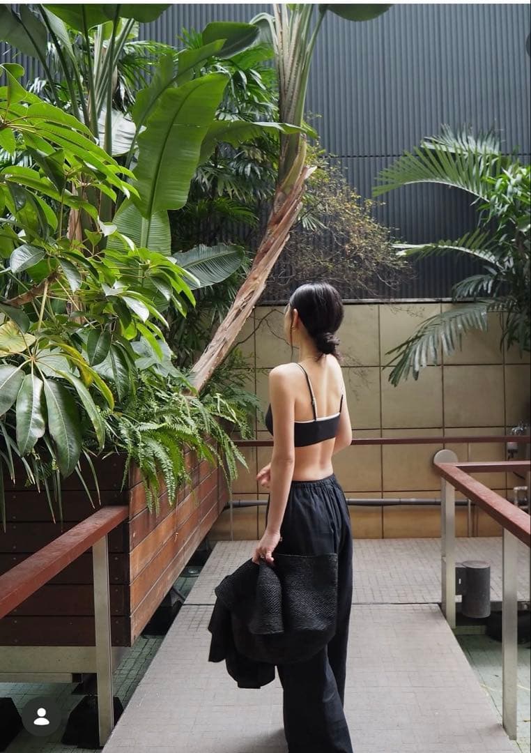 etretokyo トリコットバイカラースイムウェア 水着