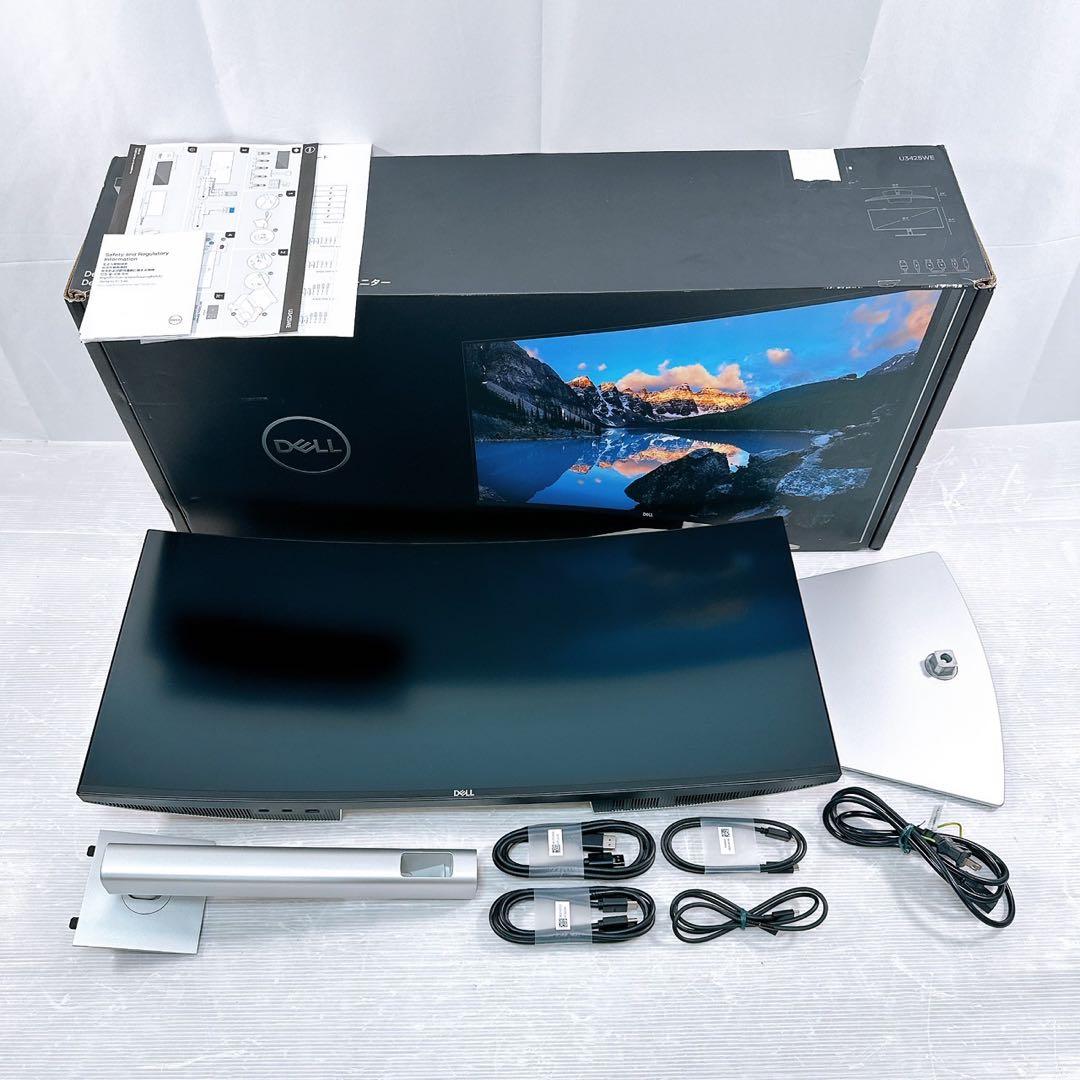 【ほぼ新品】Dell U3425WE ウルトラワイドモニター スピーカー搭載