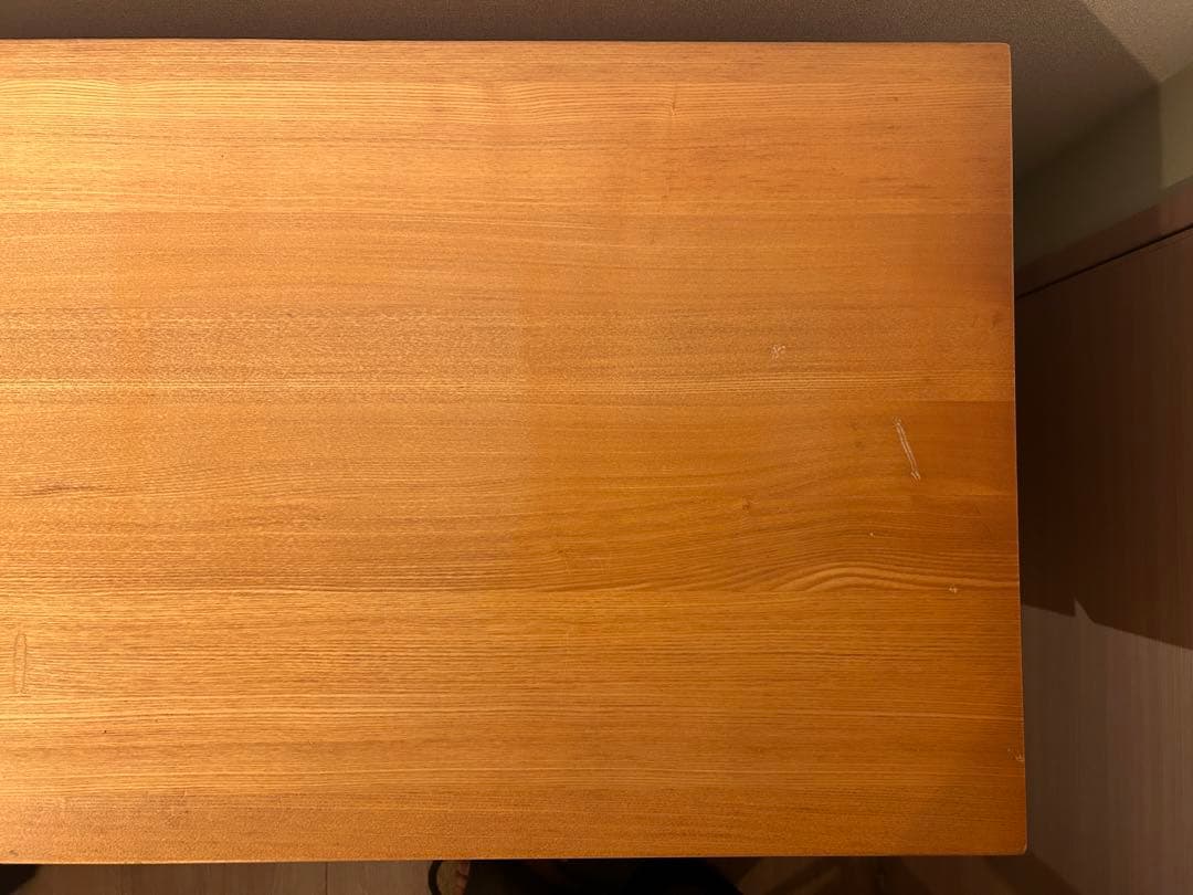 【希少廃盤品】MUJI無印 オーク材 4段チェスト 脚付　幅80奥行40高さ83