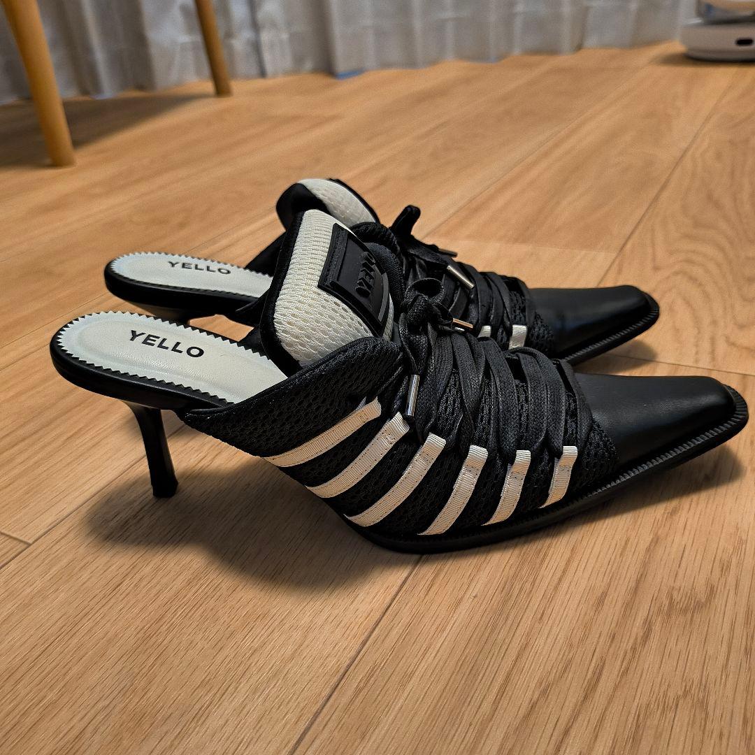 YELLO スニーカーミュール サイズL