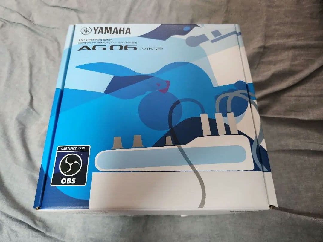 YAMAHA AG06 MK2 配信用オーディオインターフェイス マイクミキサー
