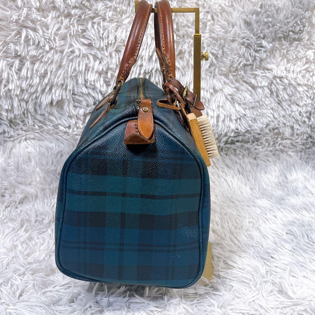 【ポロラルフローレン】ミニボストンバッグ PVC 付属品付き　ビンテージバッグ