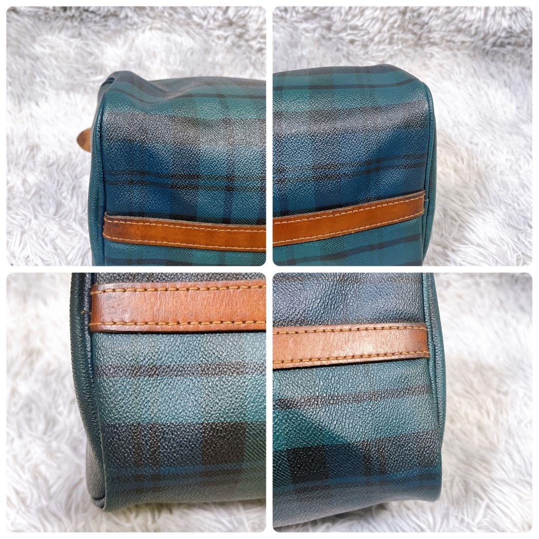 【ポロラルフローレン】ミニボストンバッグ PVC 付属品付き　ビンテージバッグ