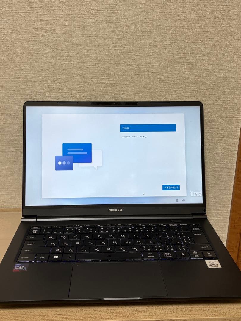 mouse X4-i7　メモリ32GB SSD1TB