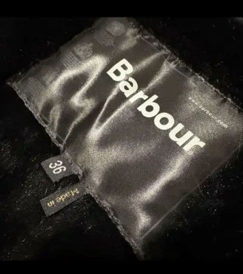 Barbour バブアー ファーベスト ライナー ブラック 36 ユニセックス