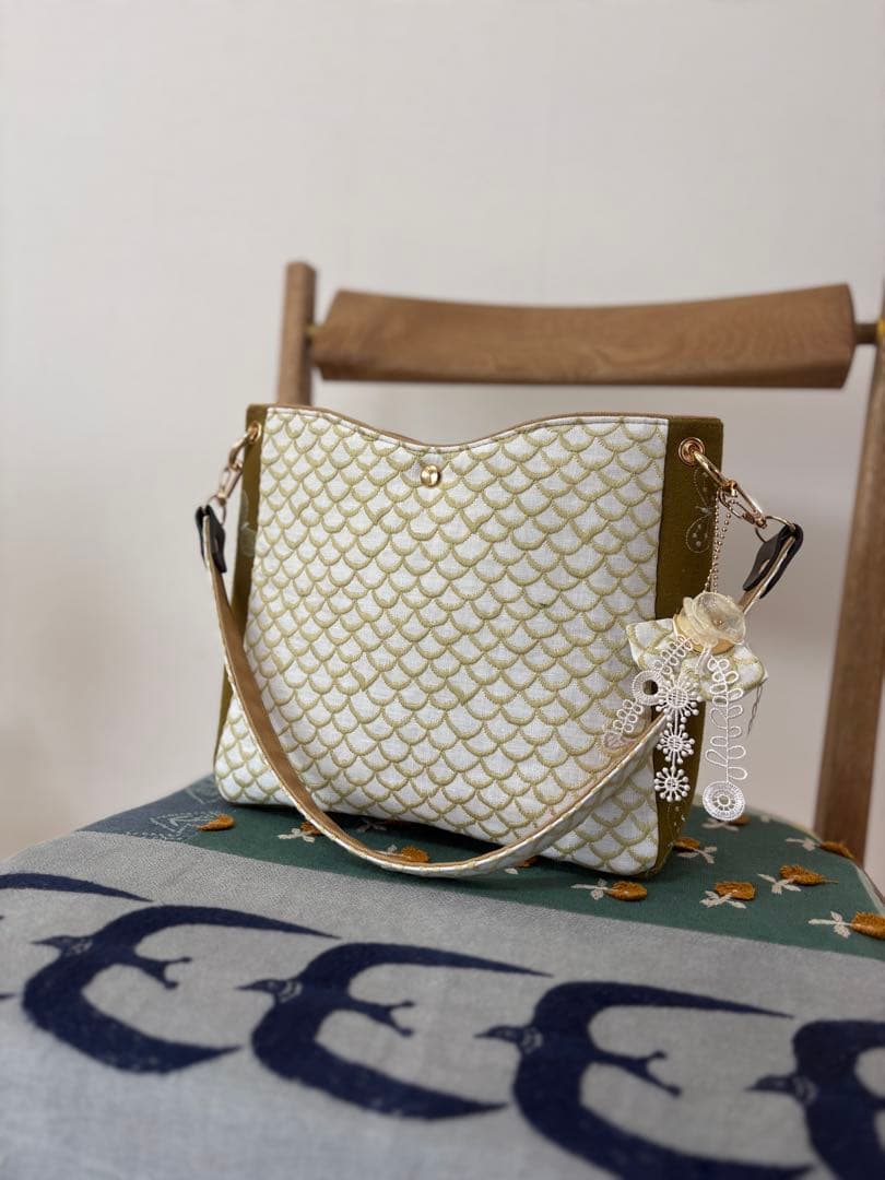 再販▫︎ミナペルホネン▫︎ハンドメイド▫︎pitaサンドbag