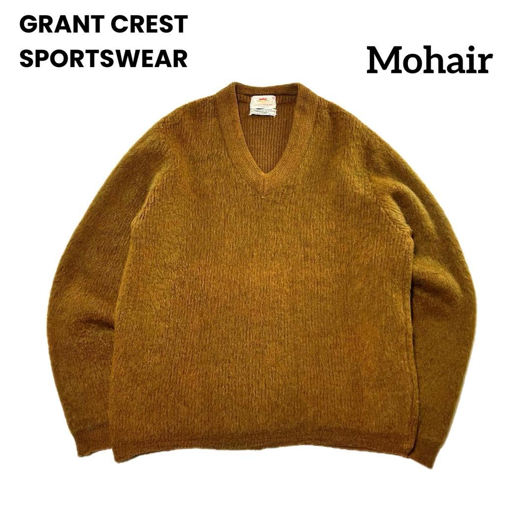 60s〜 GRANT CREST Mohair Sweater M