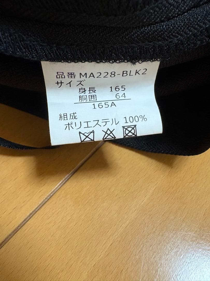 女子 ブラックパンツスーツ 165 卒業式