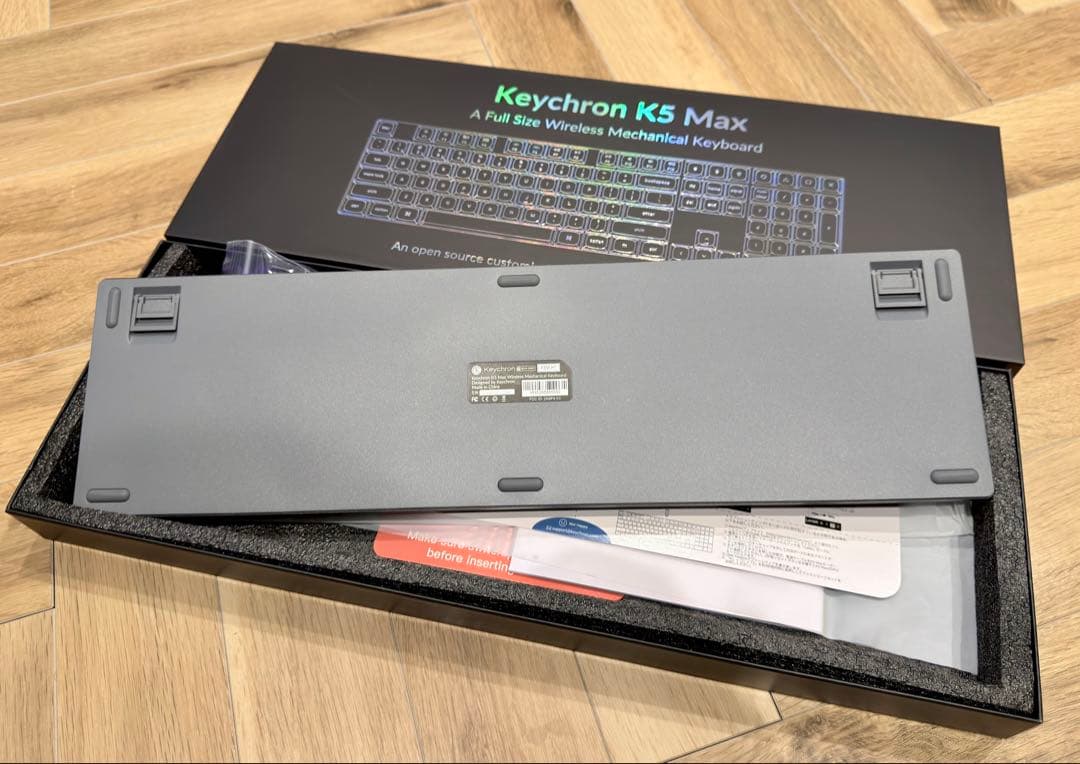 【 Keychron K5 Max 】ワイヤレス キーボード 美品