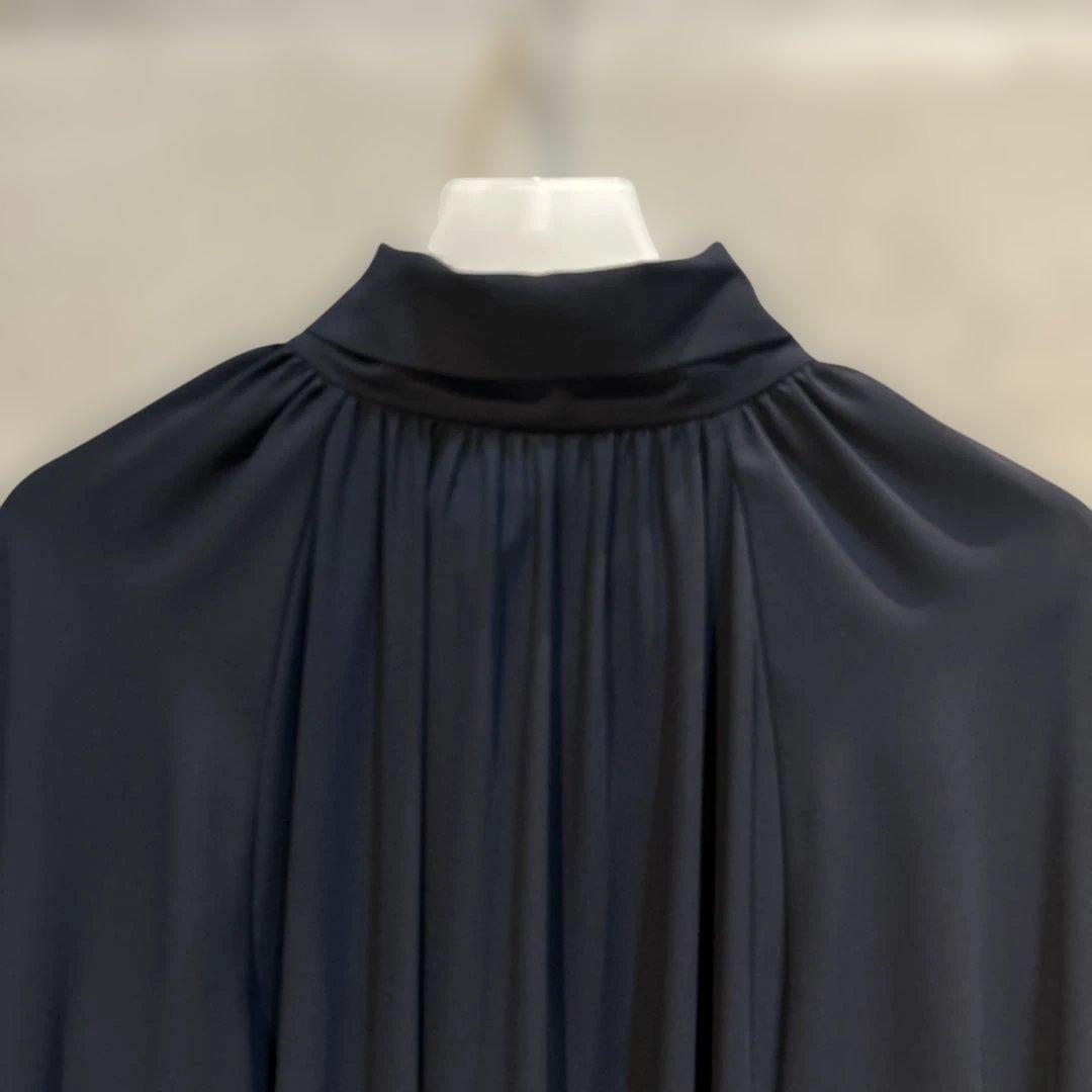 【極美品】　VERMEIL par iena前後2WAYワンピース 濃紺☆