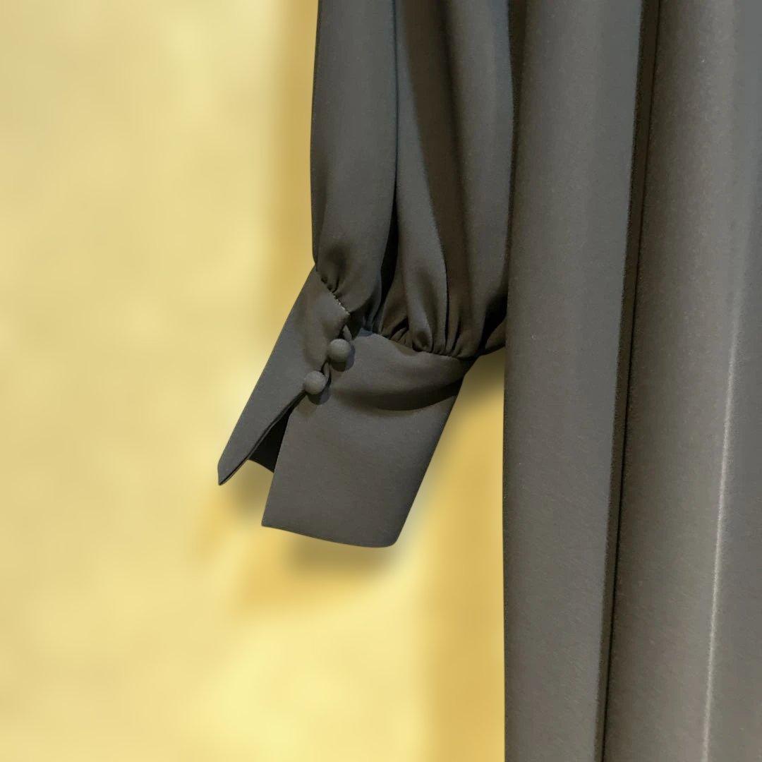 【極美品】　VERMEIL par iena前後2WAYワンピース 濃紺☆