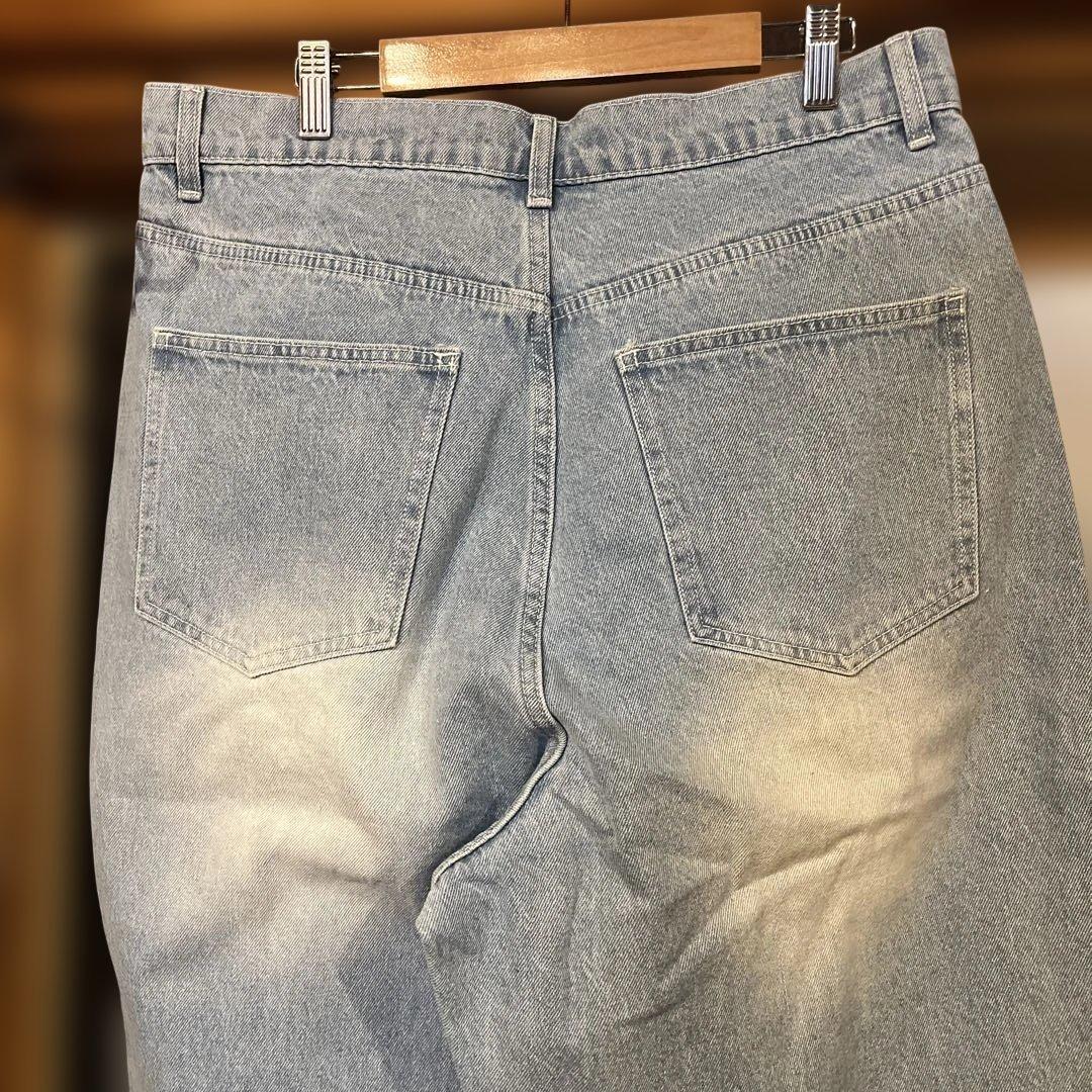 パンツ CAMBIO Denim Balloon Silhouette Pants