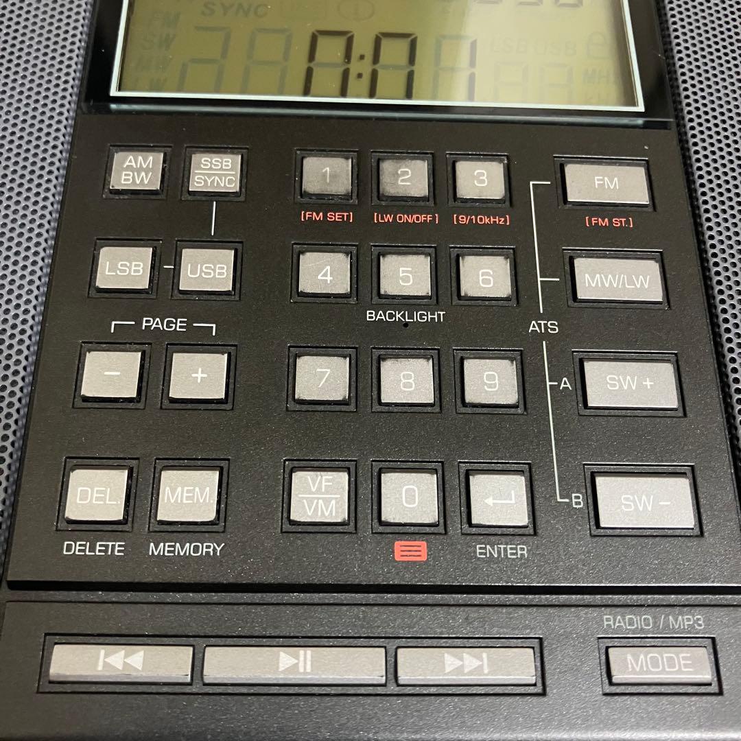 TECSUN テックサン　短波ラジオ　ラジオ　H-501 日本語説明書付き