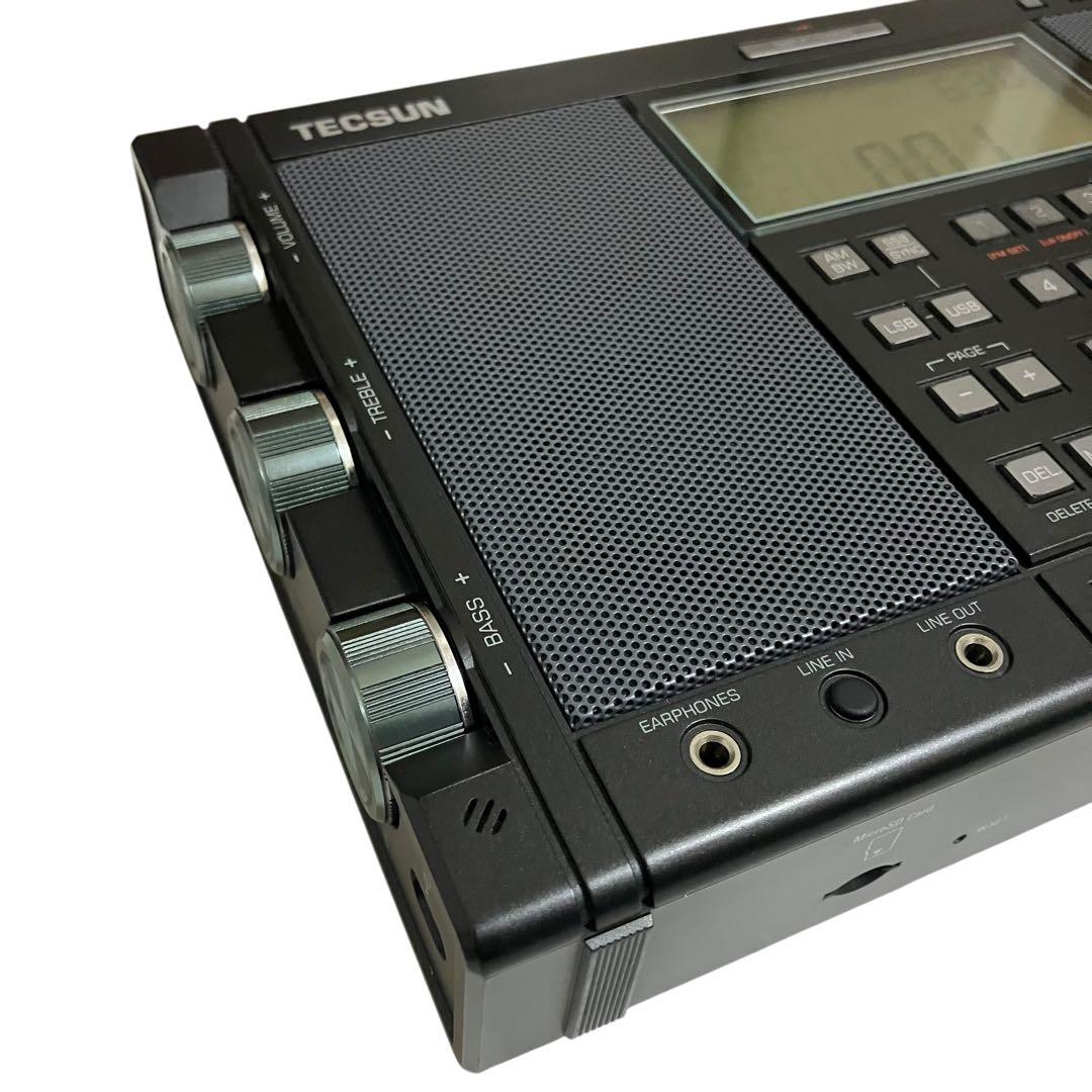 TECSUN テックサン　短波ラジオ　ラジオ　H-501 日本語説明書付き