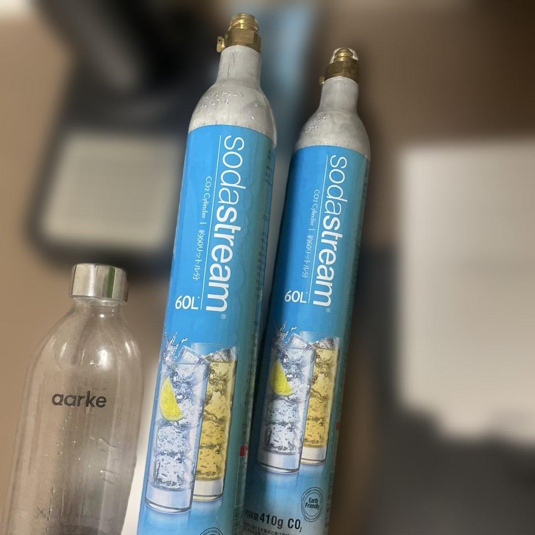 AARKE(アールケ)カーボネーター3 マットブラック 炭酸水メーカー