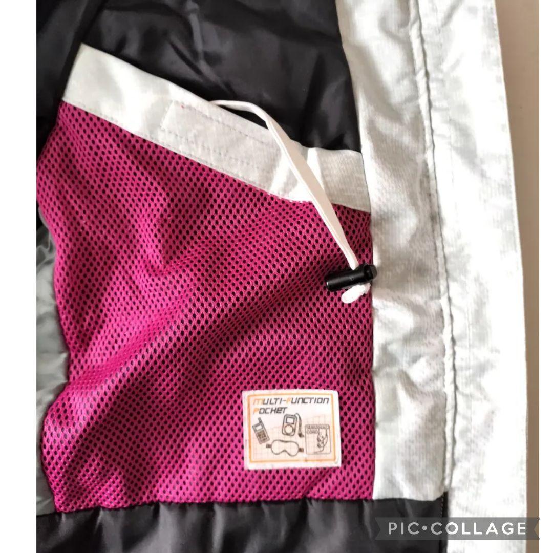 【極美品】phenix スノーガールズ スキーウェア 上下 花柄 ファー150