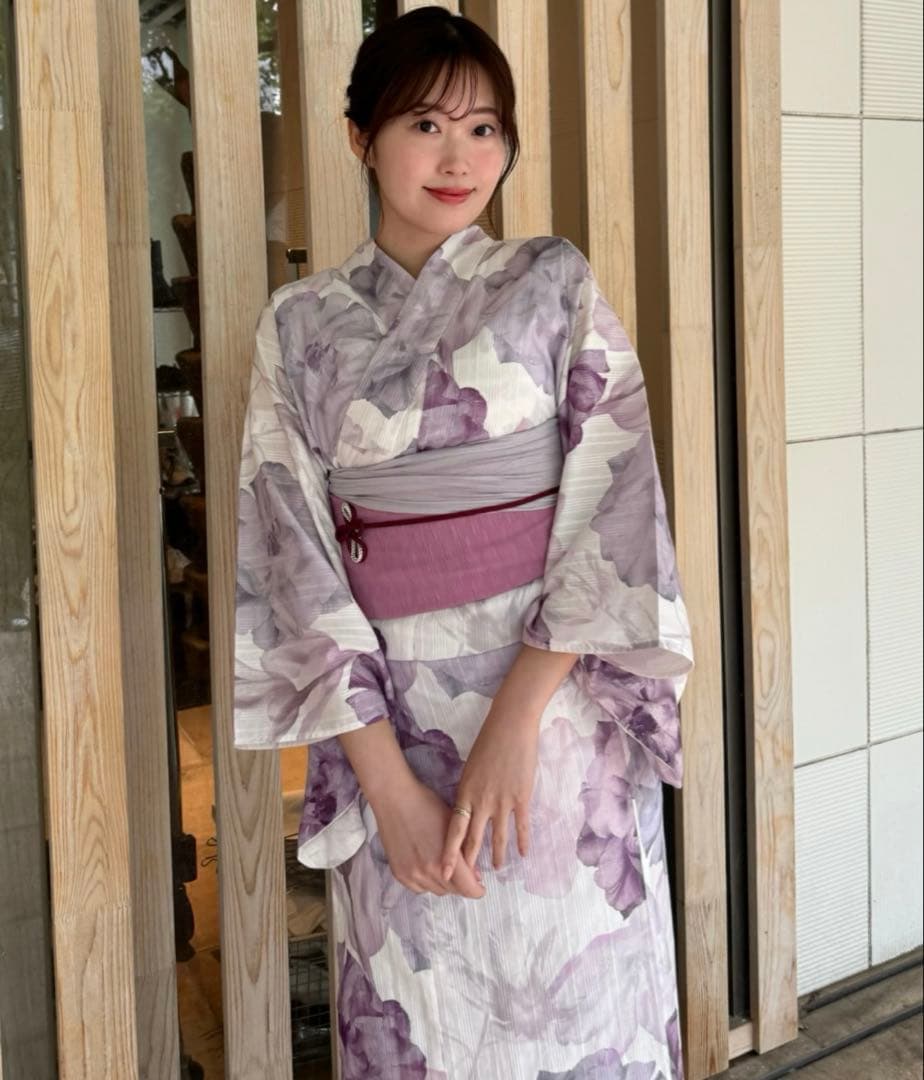 新品未使用　正規品　Herlipto 浴衣 Karin rose