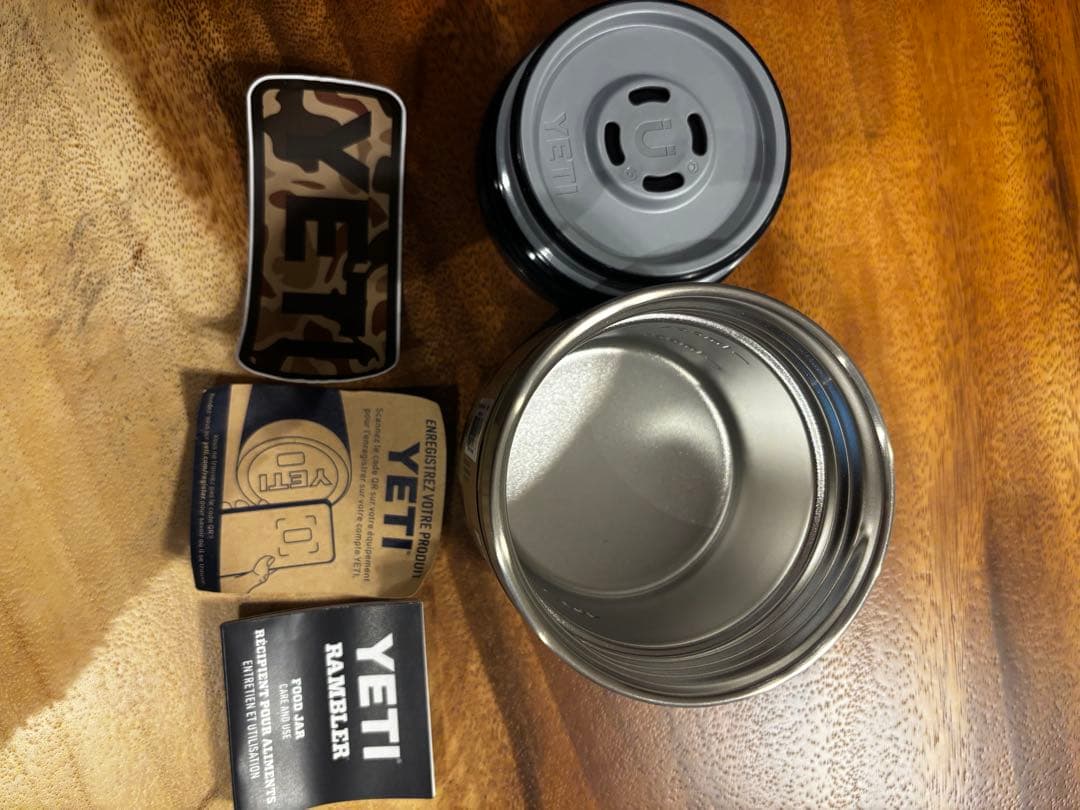 YETI Rambler Food Jar 12 oz カモフラ