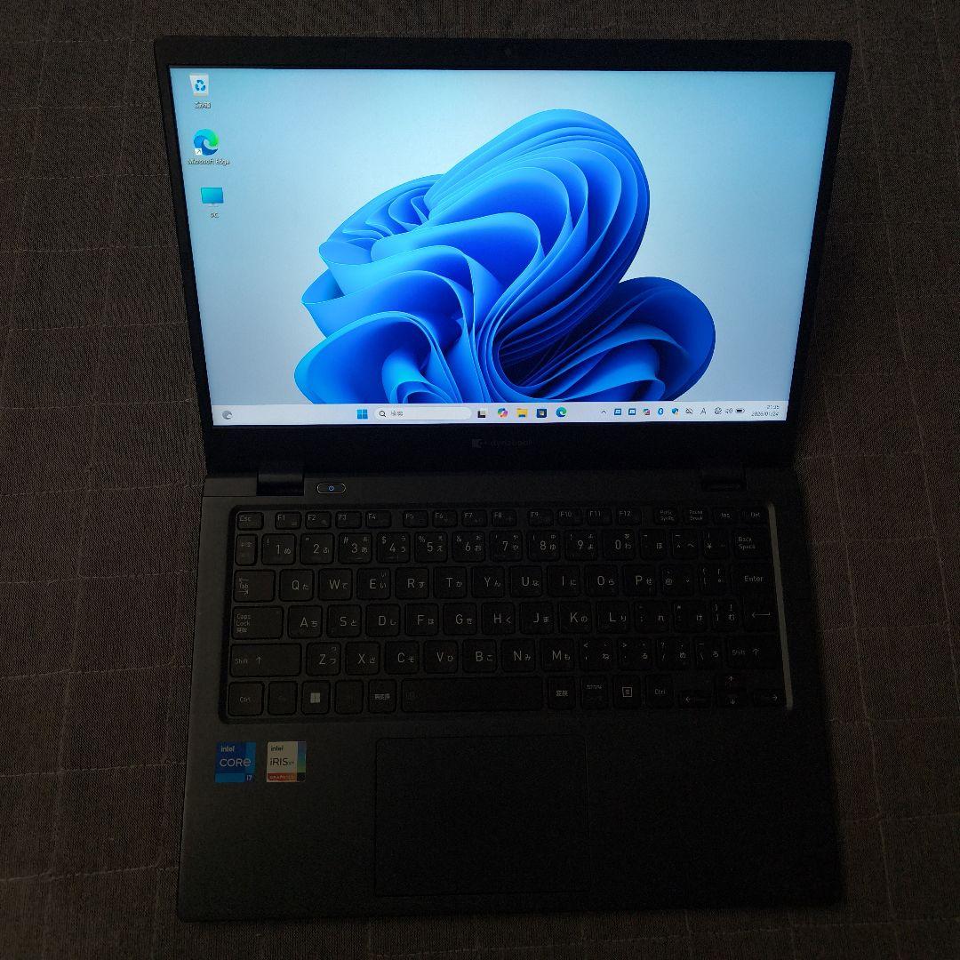 良好 Dynabook 超軽量 驚速 12世代i7 16GB 512GB 33