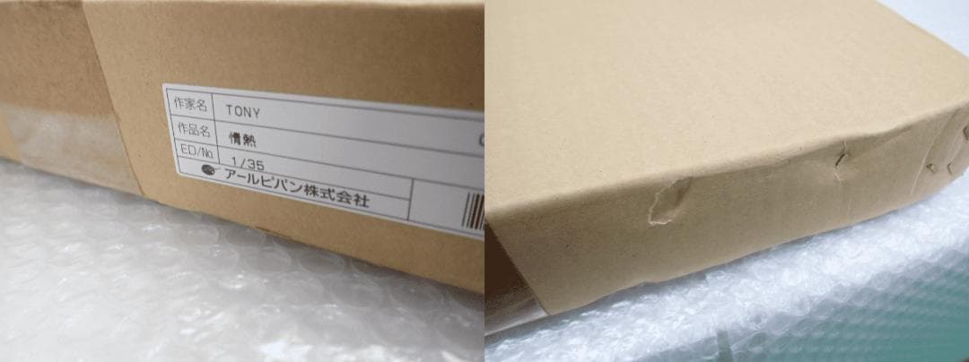 ⑳新品・保証書付 Tony　トニー「情熱」ミクスドメディア アールビバン