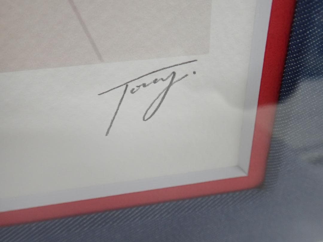 ⑳新品・保証書付 Tony　トニー「情熱」ミクスドメディア アールビバン