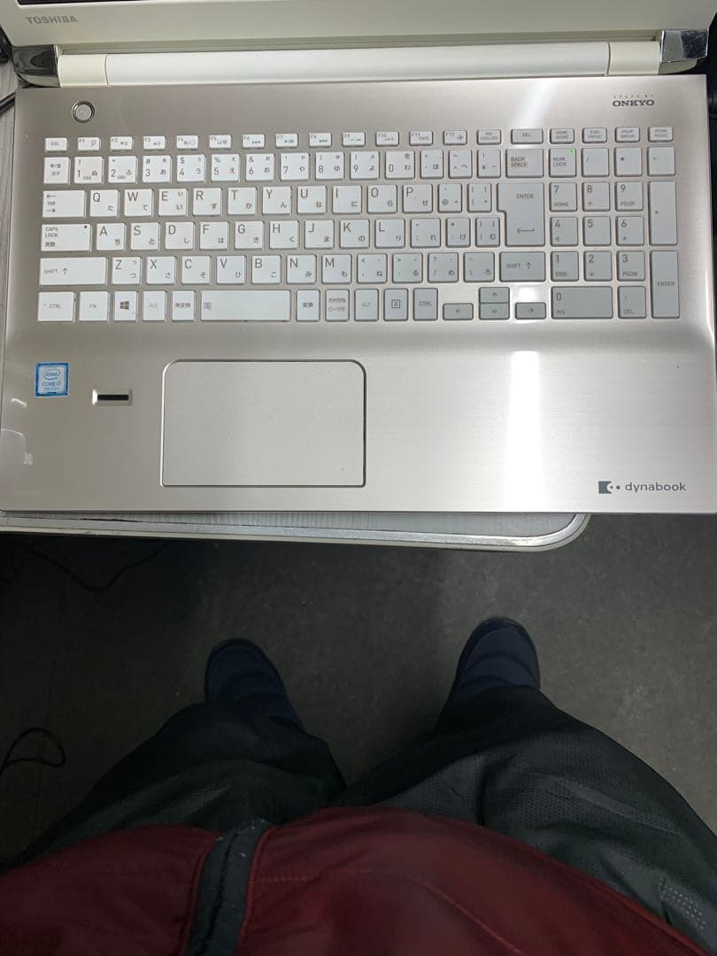 dynabook T75/DG Corei7 SSD240 8GB 第7世代②