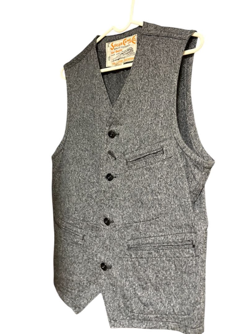 トップス SC12795 / 9oz. BLACK COVERT WORK VEST