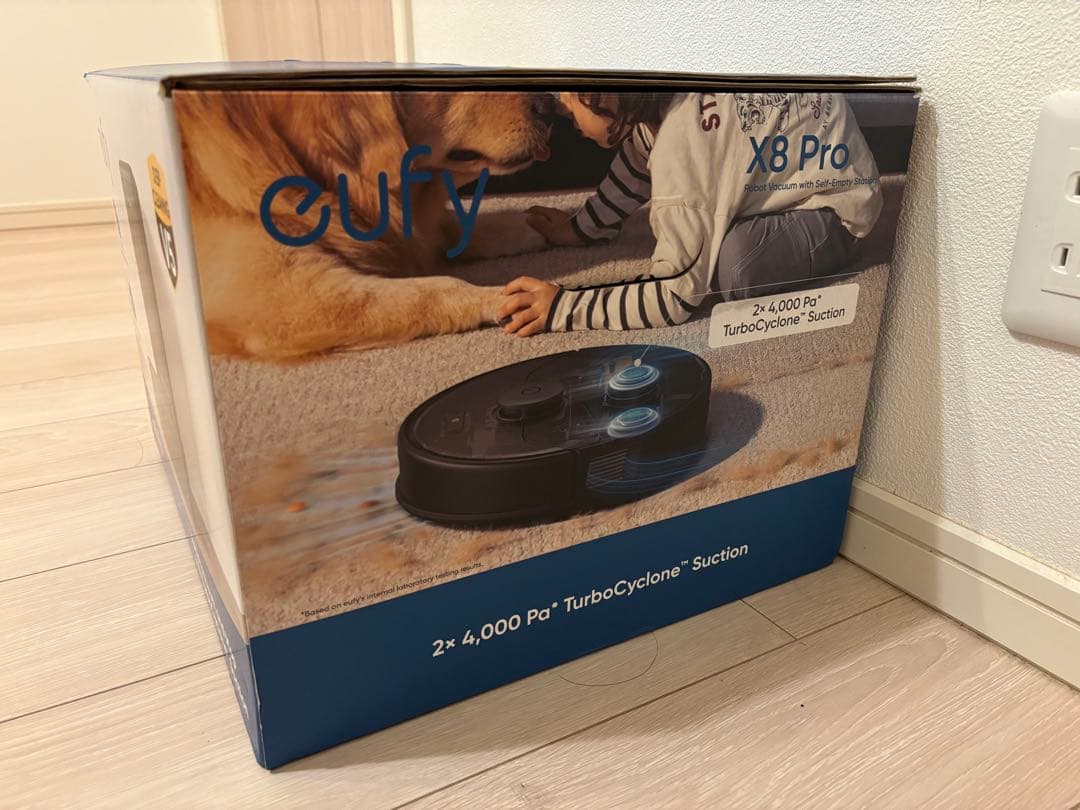 【ほぼ新品•交換用フィルター付き】Eufy X8 Proゴミ収集ステーション付き