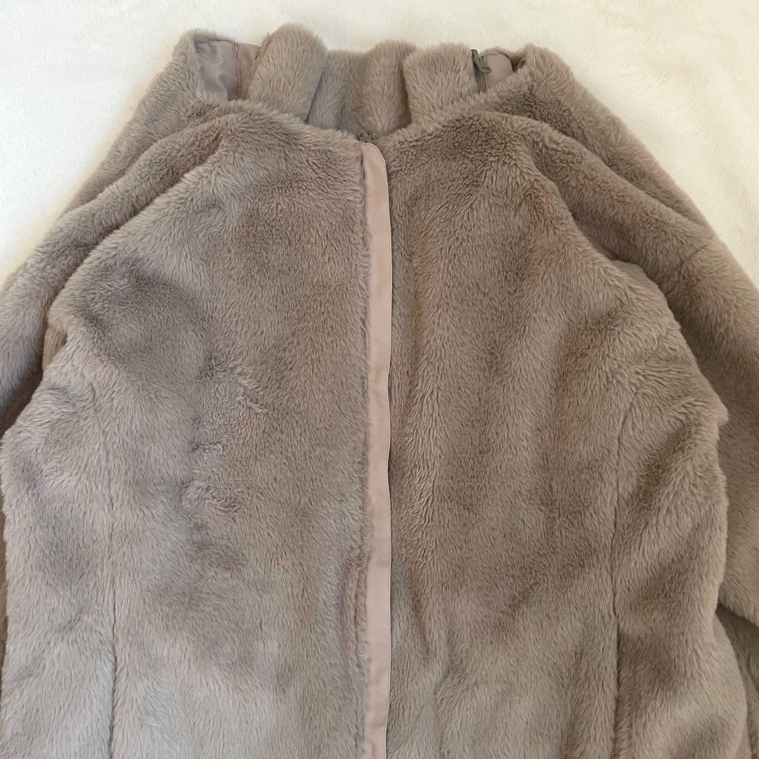 【未使用級】Sweet Mommyママコート 可愛い ファー 抱っこ紐 ベビー