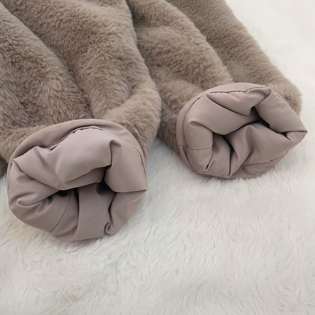 【未使用級】Sweet Mommyママコート 可愛い ファー 抱っこ紐 ベビー