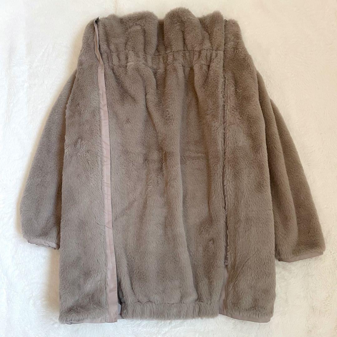 【未使用級】Sweet Mommyママコート 可愛い ファー 抱っこ紐 ベビー