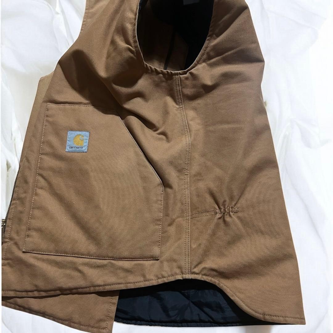 賀*内様 【大人気】 カーハート ダックベスト ブラウン XLサイズ