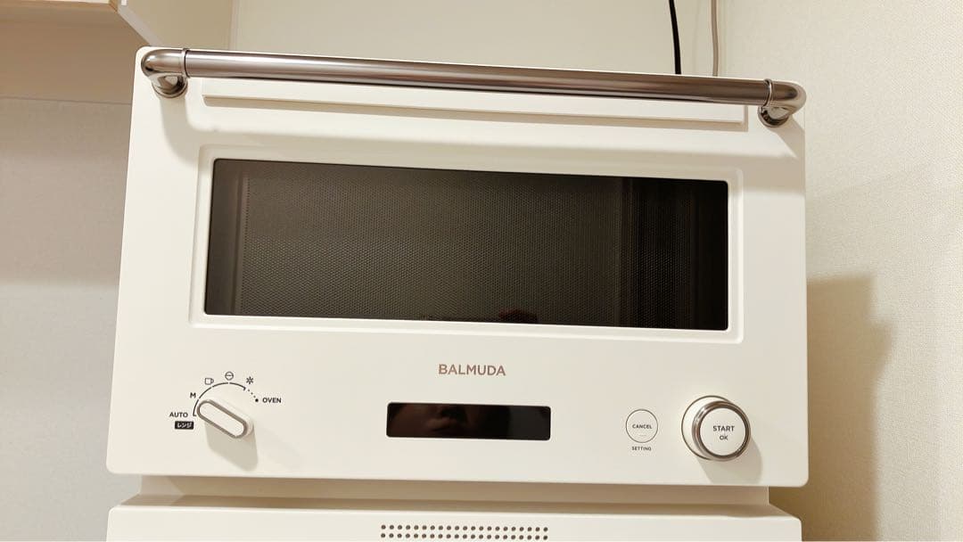 美品 バルミューダオーブンレンジK09A-WH 2023年製 即日発送 匿名配送