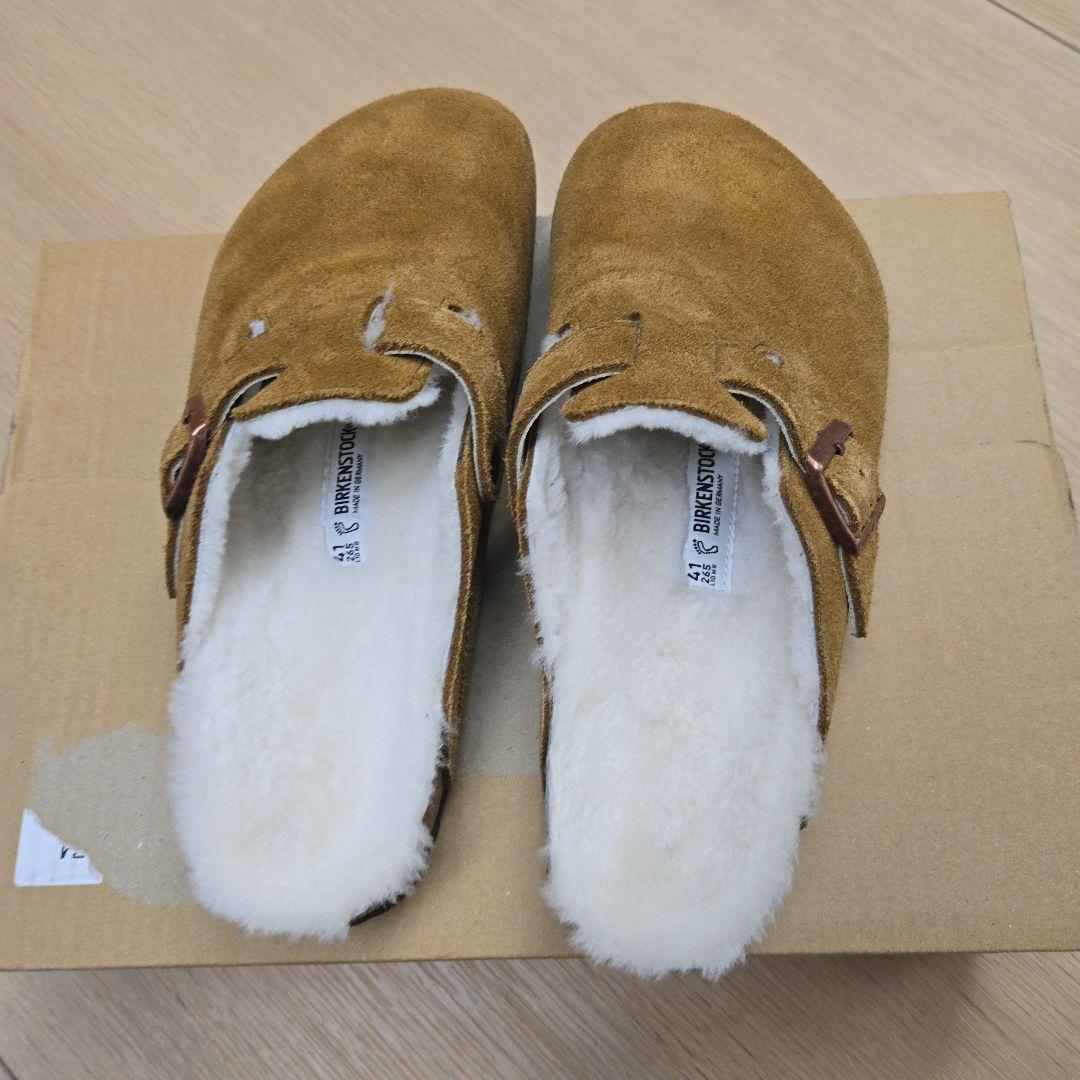 BIRKENSTOCK ビルケンシュトック Boston ボストン 41 ファー