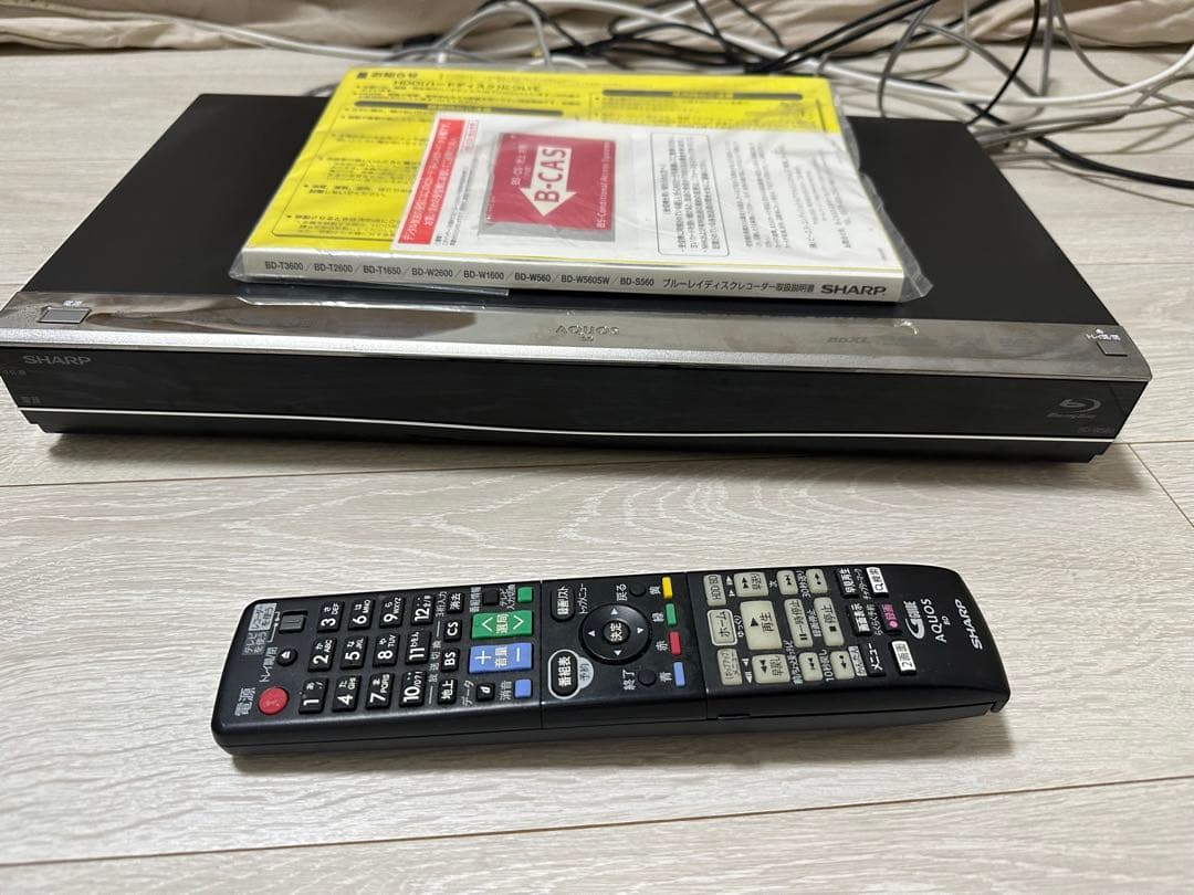 SHARP AQUOS Blu-rayレコーダー