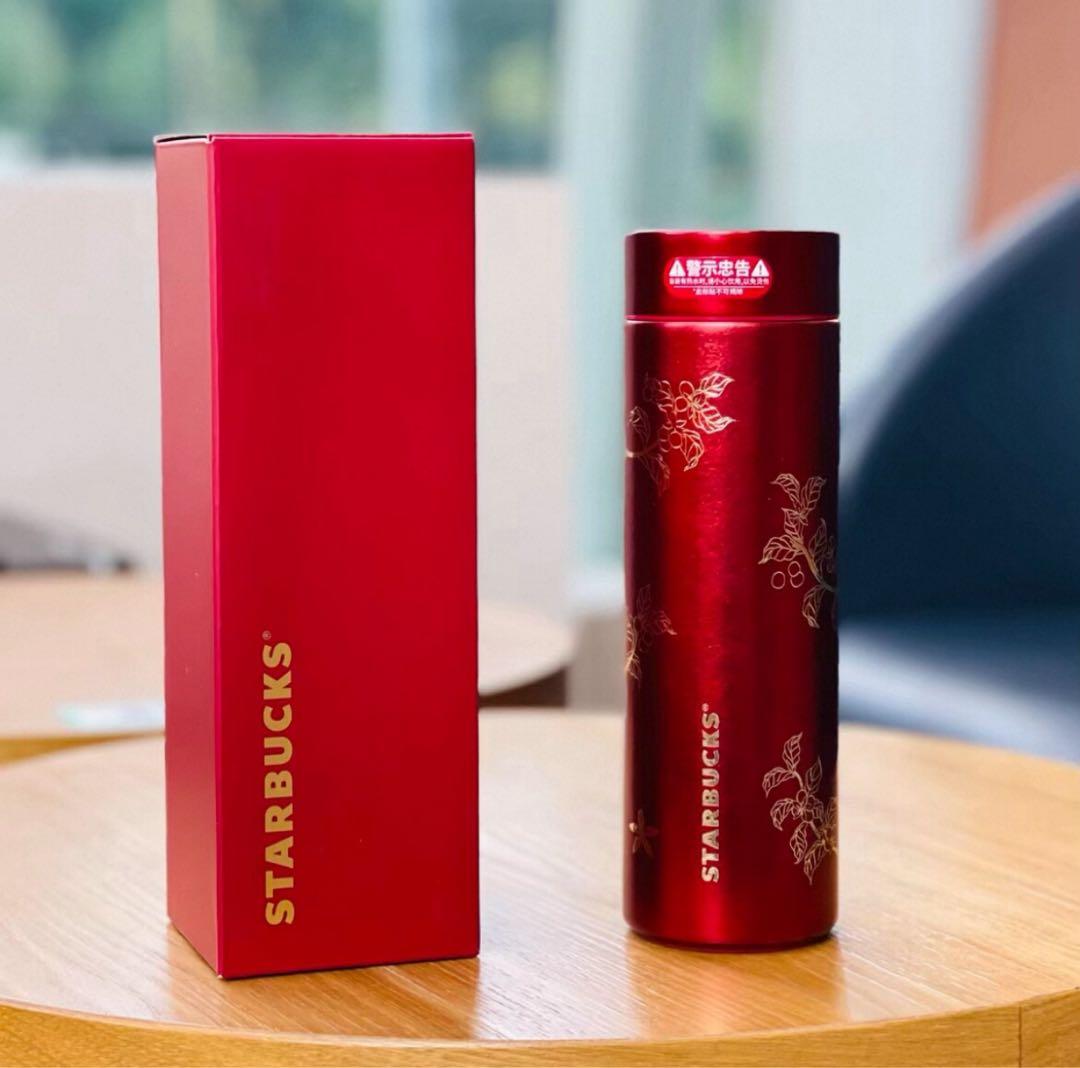 海外限定 Starbucks 干支シリーズ 馬年デザイン ステンレスボトル