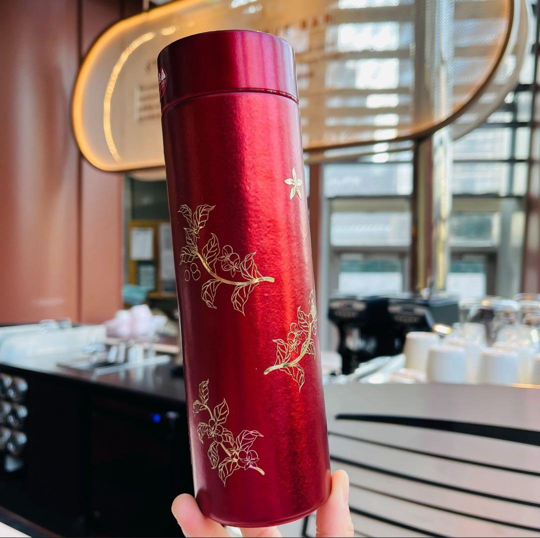 海外限定 Starbucks 干支シリーズ 馬年デザイン ステンレスボトル