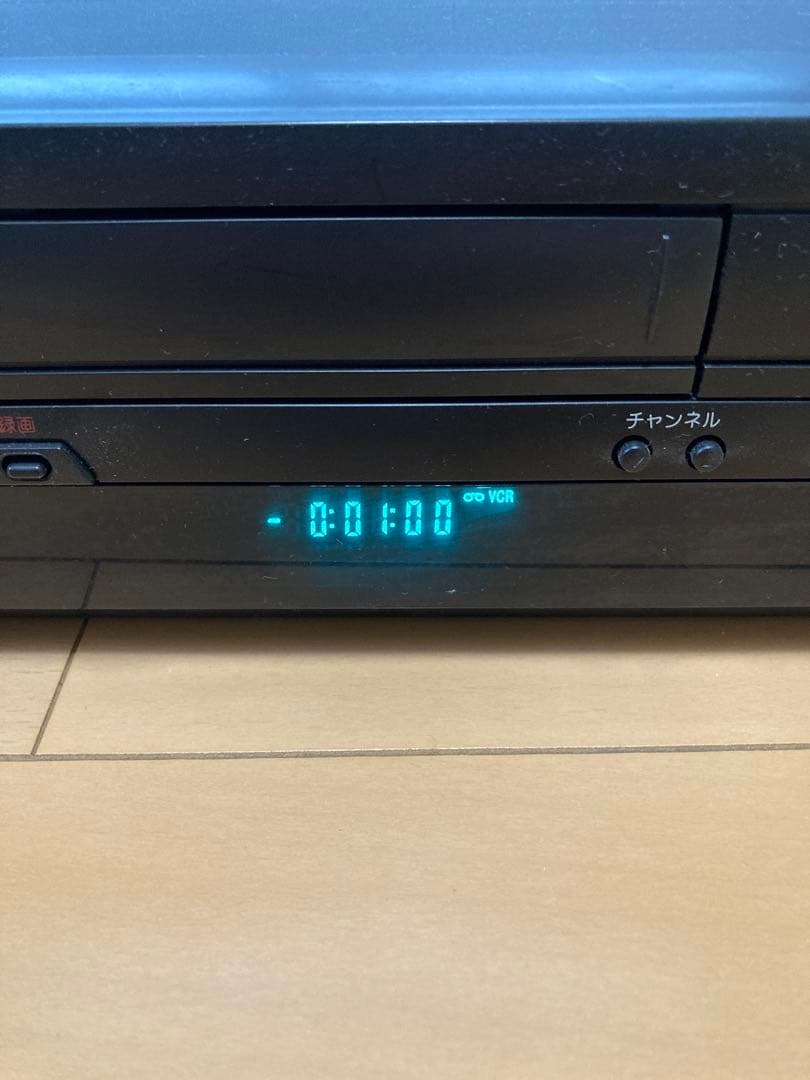 DXアンテナDXR150V DVD-R/-RW 地デジチューナー内蔵VHS一体型