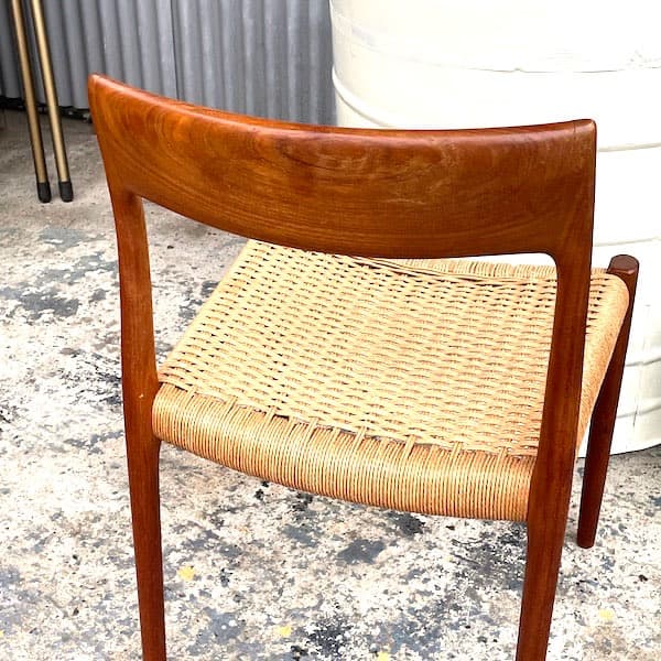 J.L Moller　モラー　北欧ビンテージ　ダイニングチェア　77　デンマーク